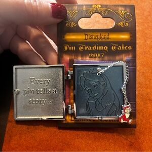 Alice in wonderland book pin